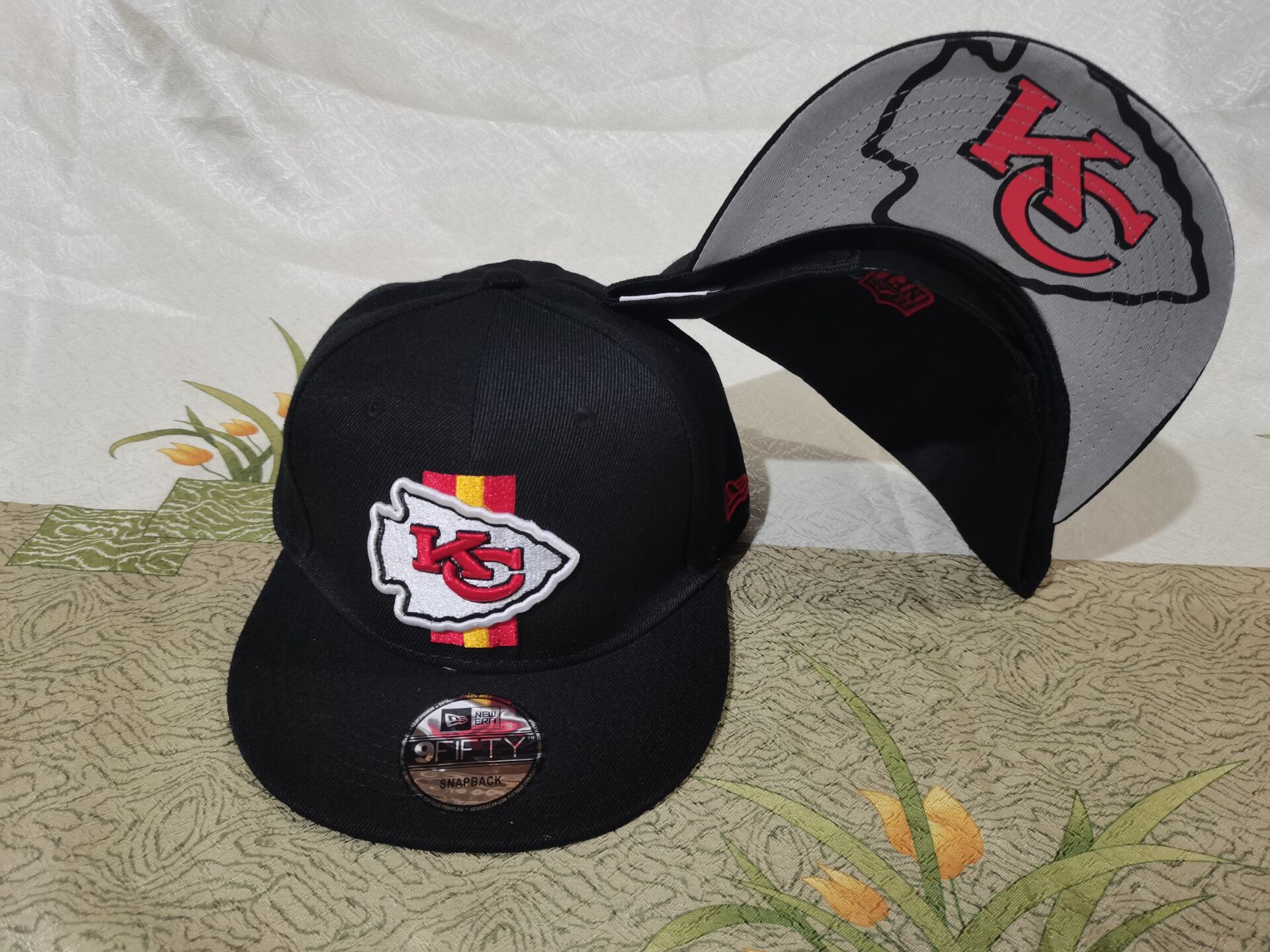 2021 NFL Kansas City Chiefs Hat GSMY 0811->->Sports Caps